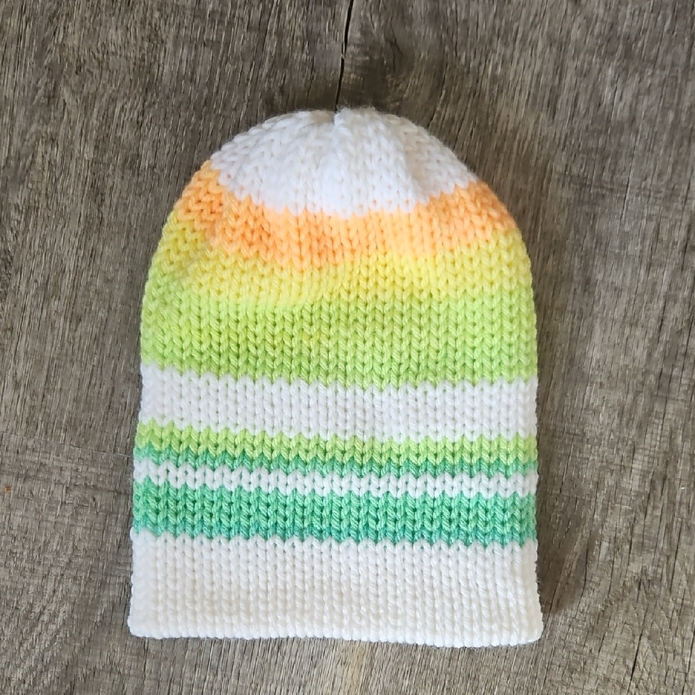 Multicolor Kids Knit Beanie